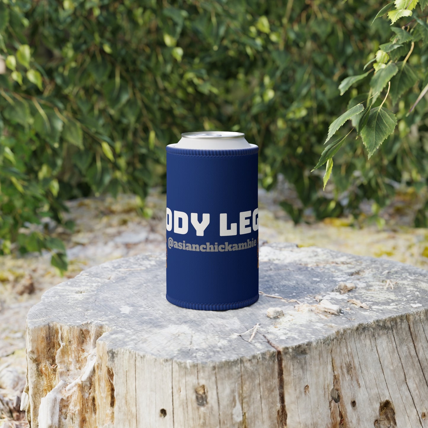 Ambie's style stubby cooler "bloody legend"