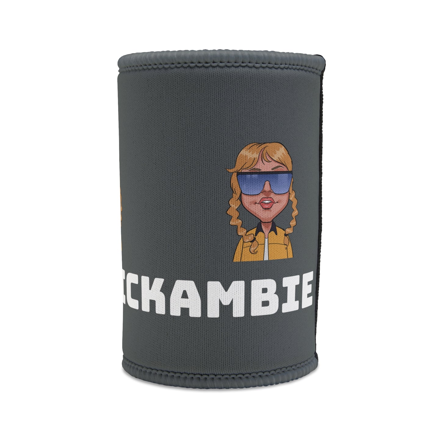 Ambie's 4th logo stubby cooler