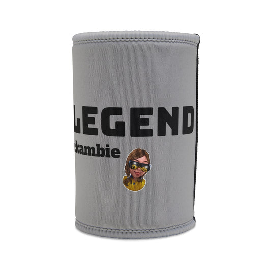 Ambie's style stubby cooler "bloody legend"