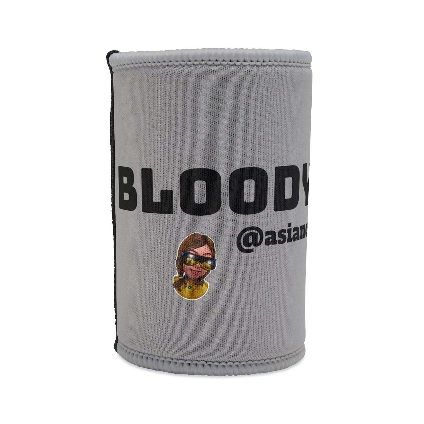 Ambie's style stubby cooler "bloody legend"