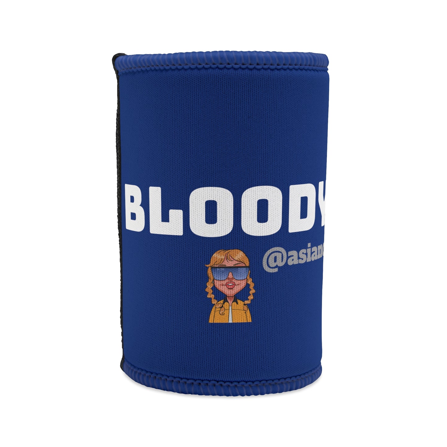 Ambie's style stubby cooler "bloody legend"