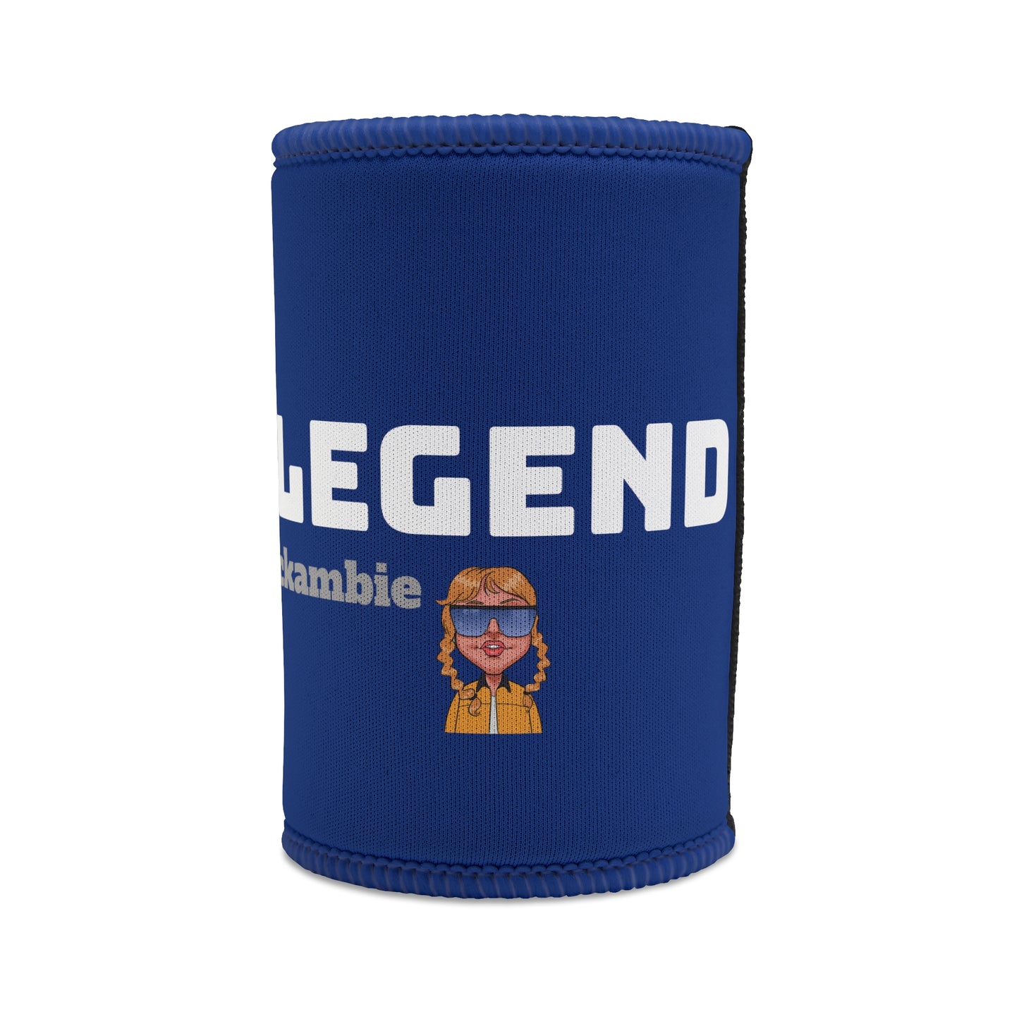 Ambie's style stubby cooler "bloody legend"