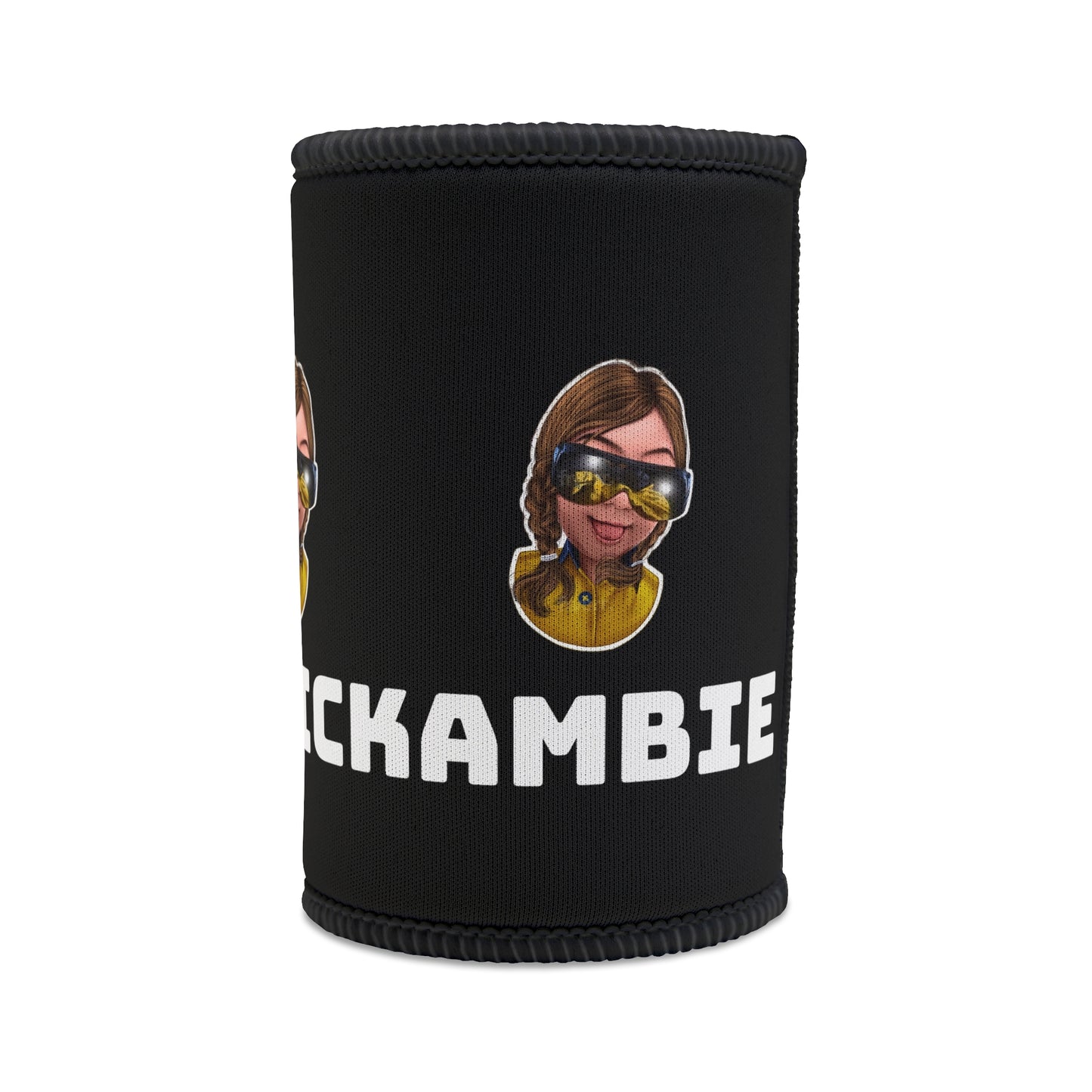 Ambie's 3rd logo stubby cooler