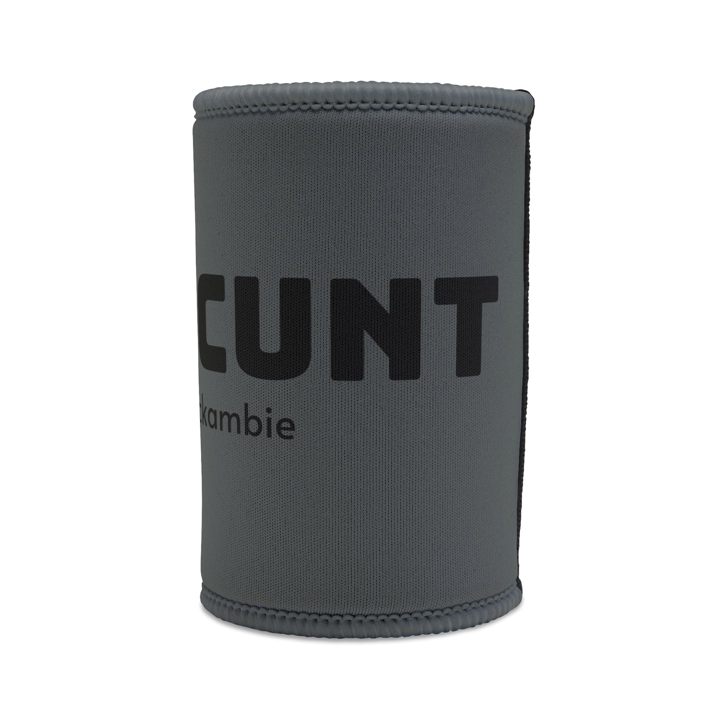 Ambie style stubby cooler without logo "hard cunt"